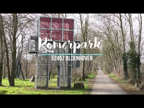 Römerpark Aldenhoven mit dem kleinen Indemann - Spielplat und Erholung für Jung und alt.