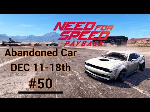 Need For Speed Payback Abandoned Car Location Guide & Game play -- COLD RIM CHALLENGER #50