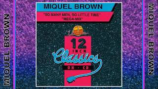 MIQUEL BROWN "MEGAMIX &amp; GREATEST HITS" (12 INCH) // Miquel Brown