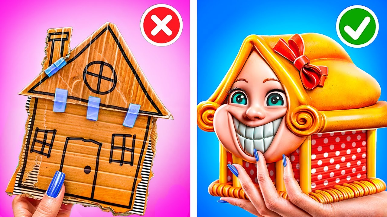 Construímos uma Casinha para Miss Delight! Poppy Playtime 3! Fui Adotado pela Senhorita Delight!