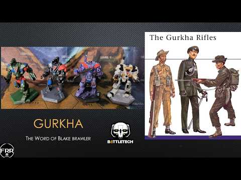Gurkha, the Word of Blake Knife Fighter!