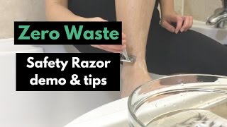 How To Shave With a Safety Razor and Recycle the Blades