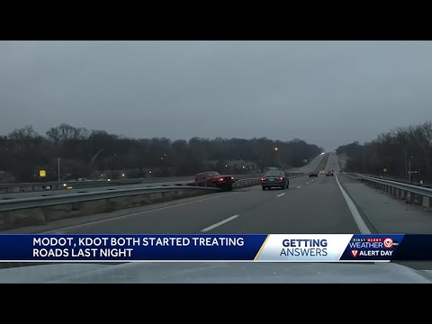 Icy morning commute leads to dozens of accidents in Kansas, Missouri