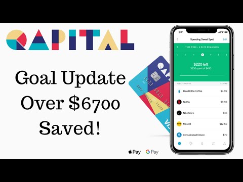 Qapital Goal Update | Over $6700 SAVED!
