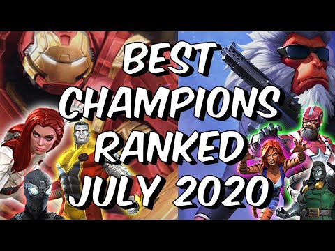 Best Champions Ranked July 2020 - Seatin's Tier List - Marvel Contest of Champions
