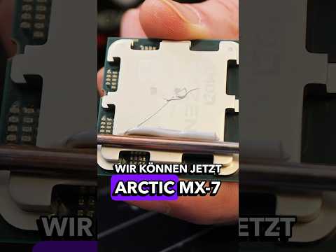 NEUE Arctic MX-7 Test: Die Wahrheit über die Konsistenz 😳#gamingpc #pcbuilding #pchardware