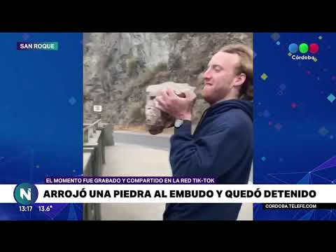 , title : 'Sigue detenido el joven que arrojó una piedra al embudo del dique San Roque'