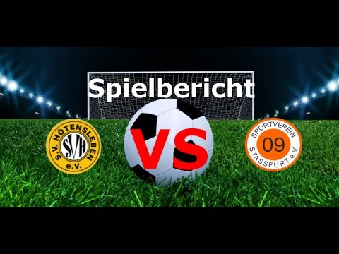 Spielbericht SV Hötensleben - SV 09 Stassfurt