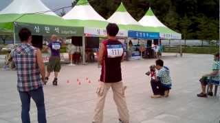 preview picture of video 'World Inline Slalom Series - 2012 Chuncheon - Day 2 - Parallel Slide (1)'