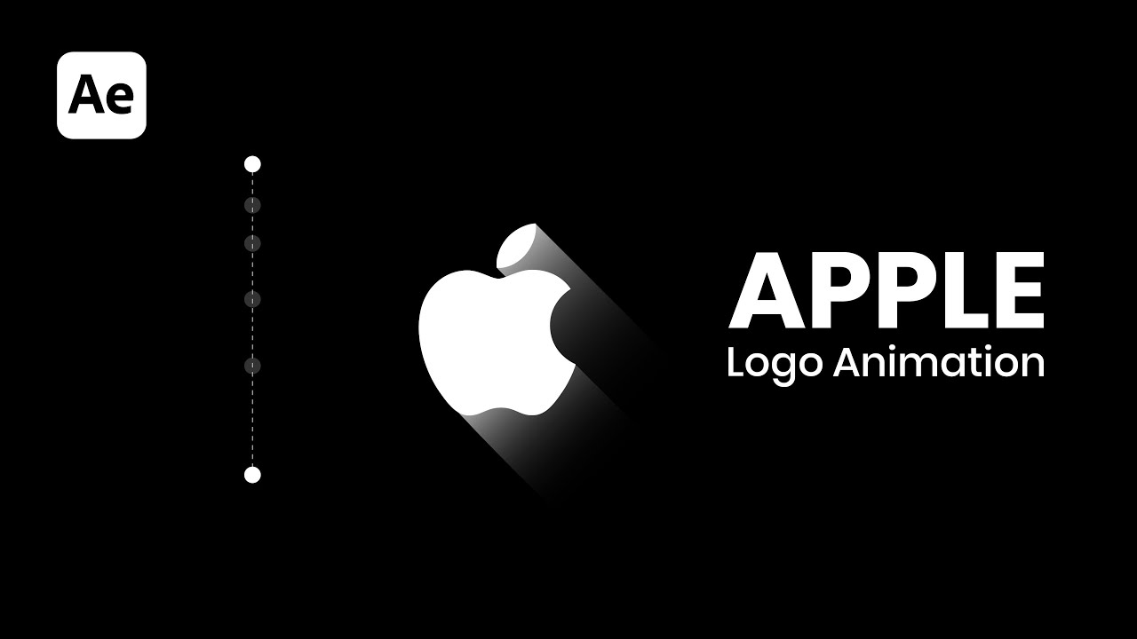 Smooth Apple logo Animation in After Effects | After Effects Tutorial