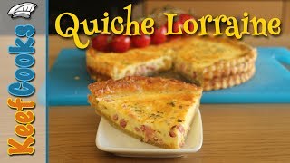 Best Quiche Lorraine Recipe - Quick and Easy #KeefCooks