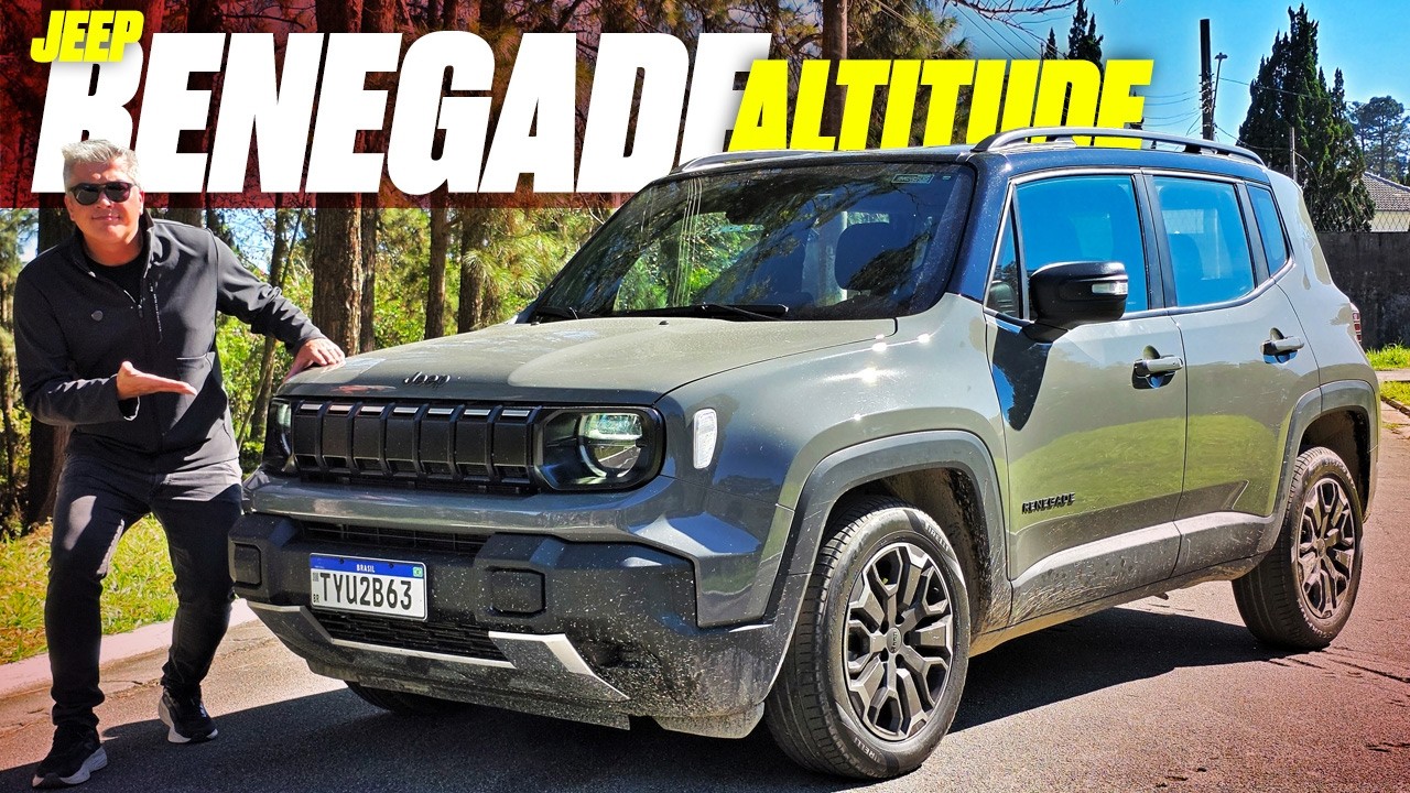 Jeep Renegade Altitude - POR R$ 129.990! MELHOR CUSTO-BENEFÍCIO DO BRASIL? RODEI 600 km E TE CONTO!