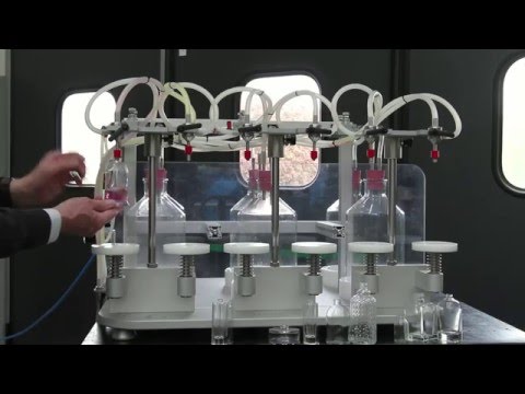 DV98-6P - Remplisseuse pneumatique semi-automatique à vide avec 6 becs de remplissage pour fragrances - Coven_1