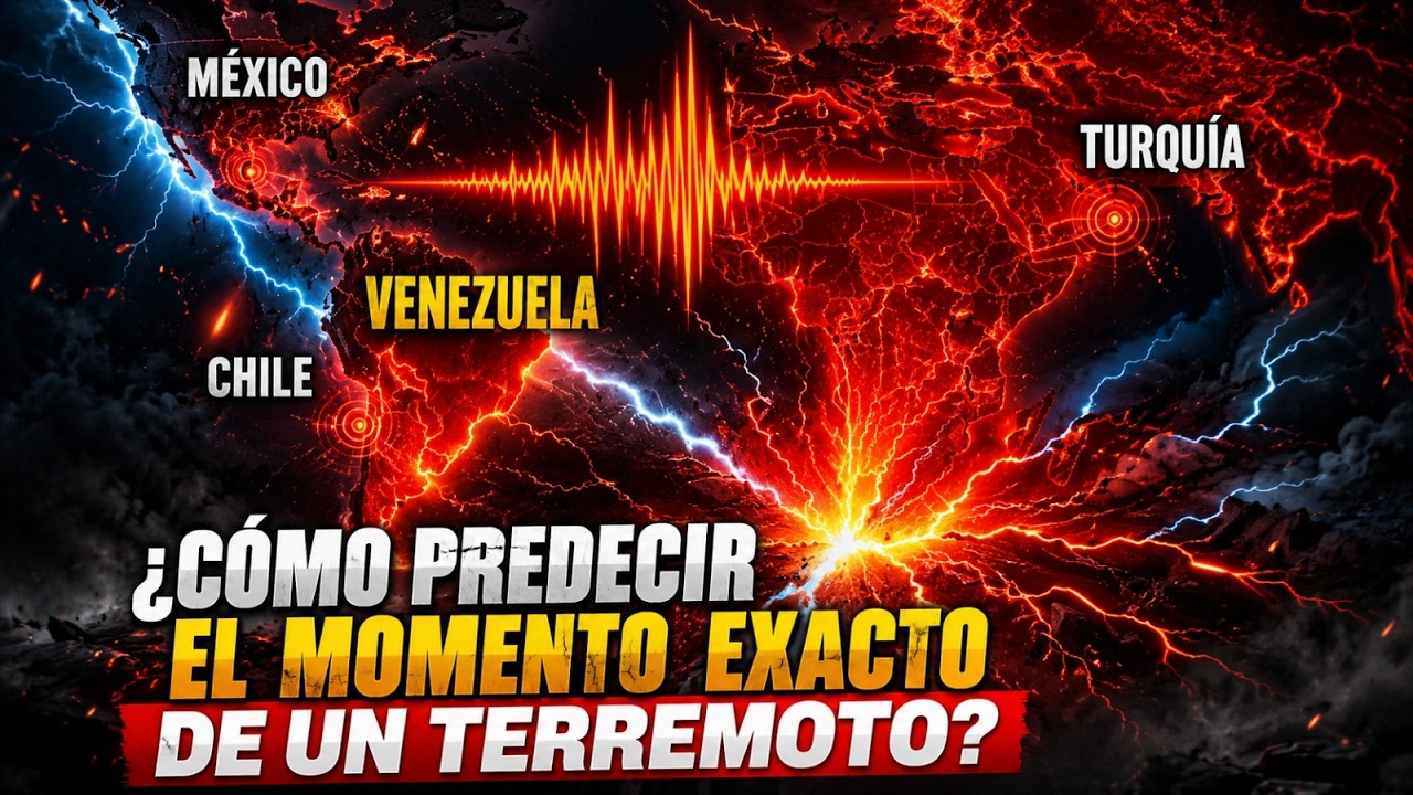 CÓMO PREDECIR EL MOMENTO EXACTO de UN TERREMOTO?