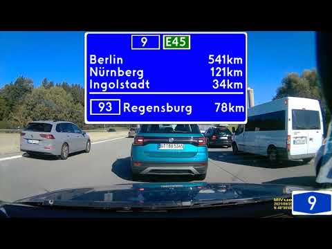 A9: Allershausen - Dreieck Holledau / Germany