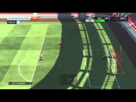 PES 2015 Skills Training Attacking Situations Balotelli & Sturridge
