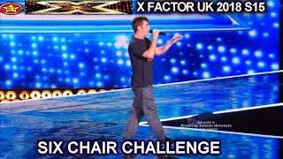Anthony Russell sings Little Help From My Friend | Six Chair Challenge X Factor UK 2018