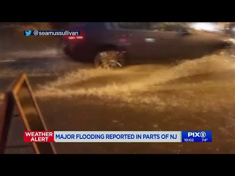 Major flooding reported in parts of NYC, NJ
