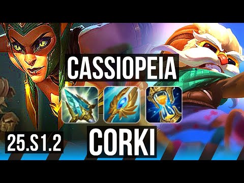 CASSIOPEIA vs CORKI (MID) | 7/3/10 | NA Challenger | 25.S1.2