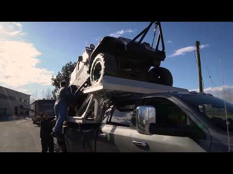 Packing for MOAB - Jeep TJ piggybacks Dodge Longhorn