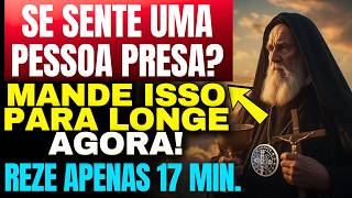 SE VOCÊ SE SENTE PRESO POR DENTRO, ESSA ORAÇÃO A SÃO BENTO CONTRA FEITIÇARIA É URGENTE!