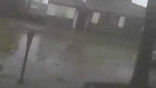 preview picture of video 'land hurricane footage from carbondale illinois may 8th 2009 outside of el greco'