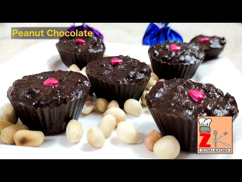 Easy Peanut Chocolate Energy Booster - with 3 ingredients in 10 mins #zeenaskitchen #energybooster