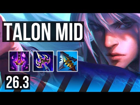 TALON vs SYLAS (MID) | KR Master | 26.3
