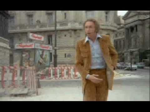 Film "Le distrait" (scène Pierre Richard toujours distrait...)