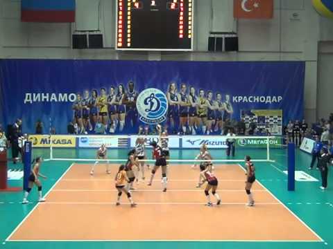 11.12.2012 Dynamo Krasnodar -- İba Kimya Ted Kolejliler Ankara 3-1 (Woman)