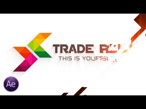 Easy After Effects Tutorial Particles Logo Text Animation Download Free Template
