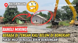 Download lagu BANGLI MIRING❗BERADA DI TENGAH KALI BELUM DI BONGKAR❗PAKDE MUJI BERGEGAS BIKIN BENDUNGAN DARURAT❗ mp3