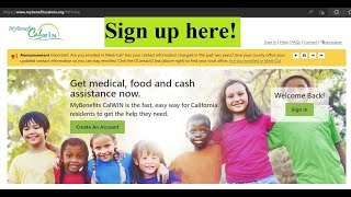 Signing Up for Food Stamps/CalFresh Use MyBenefitsCalWin - Not GetCalFresh.org!
