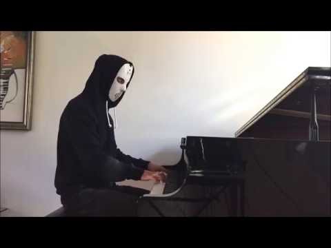 Angerfist Mashup Piano cover