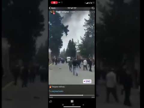 Գանձակում (Գյանջայում) խուճապ է