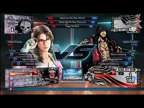 Tekken 7 - Julia Chang (Me) Vs. Miguel (Brandon)