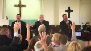 Video thumbnail of "On A Hill Called Calvary - The Davis Trio"