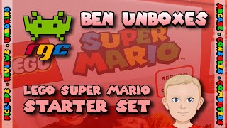 LEGO Super Mario Starter Course Unboxing and taking a look at the interactive Mario figure