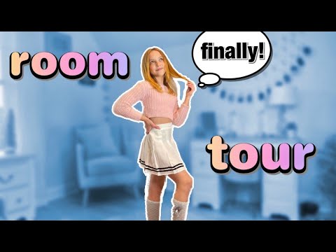 ROOM TOUR 2021! **Redecorated!** FINALLY an UPDATE!! #lillyk #roomtour
