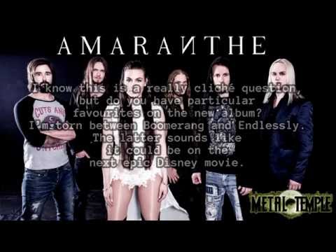 Interview with Elize Ryd - Amaranthe