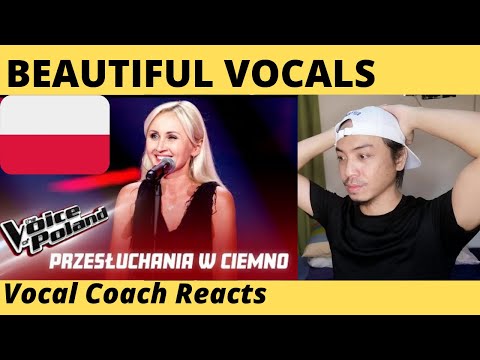 🇵🇱 Agata Wyszyńska - "Nie żałuję" - Przesłuchania w ciemno - The Voice of Poland 11 Reaction