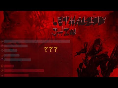 [RO]League Of Legends - THIS BUILD IS SO STUPID, FULL LETHALITY JHIN 2XQUADRAKILL