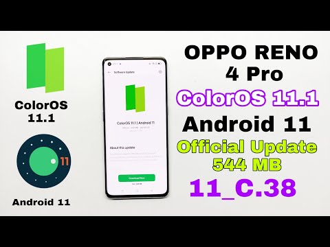 Oppo Reno 4 Pro New Update Release | Oppo Reno 4 Pro ColourOS 11.1 | Android 11 Update New Features