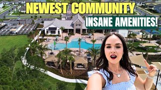 Vida's Way in Wesley Chapel, FL | Community Tour with INSANE Homes... the Amenities Stole the Show