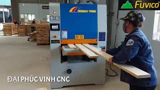 MÁY CHÀ NHÁM THÙNG 6 Tấc 610mm Sherngyuan Công nghệ cảm ứng với tiếng Việt