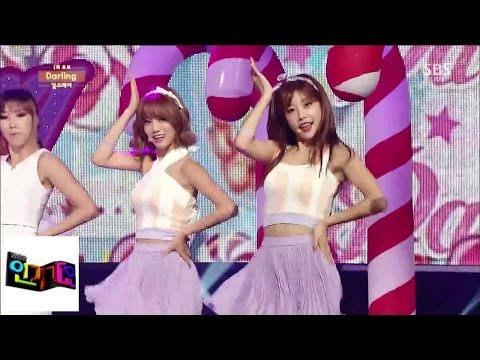 [Girl's Day] Darling @ Popular song Inkigayo 140803
