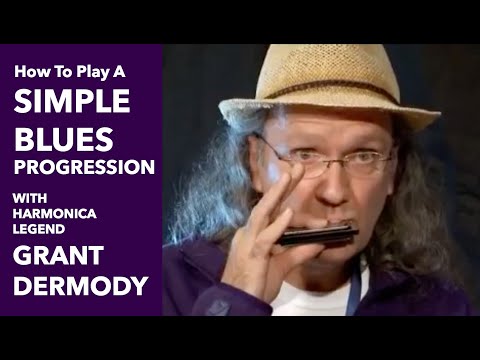 How To Play A Simple Blues Progression [HARMONICA LESSON]