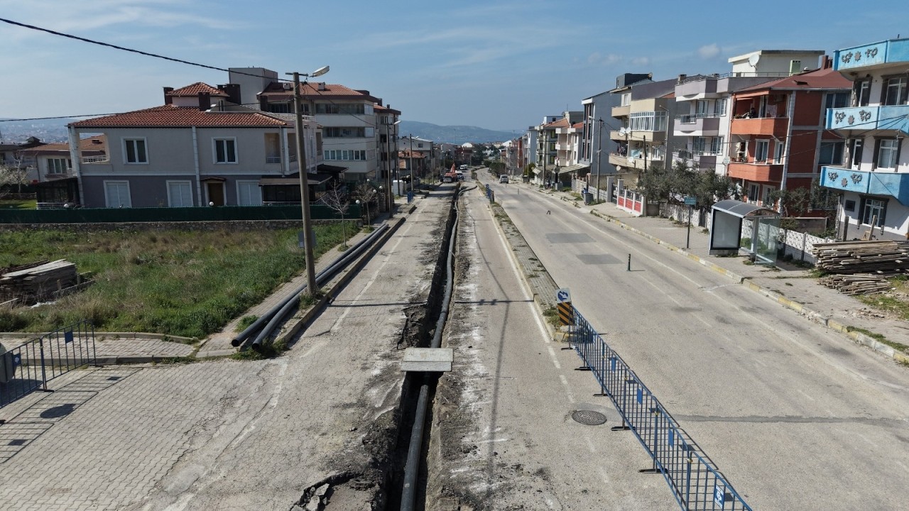 Bandırma’da Sorun Yaratan Asbestli Hatlar Yenileniyor