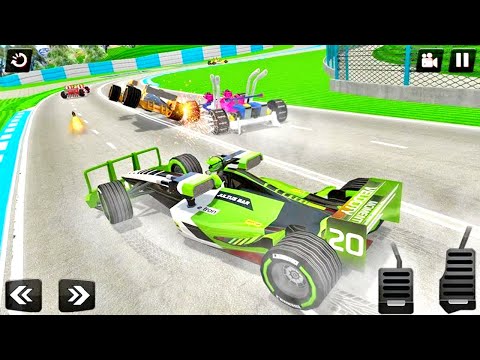 Formula Car Crash Racing 2020: F1 Driving Simulator - Android Gameplay 3D