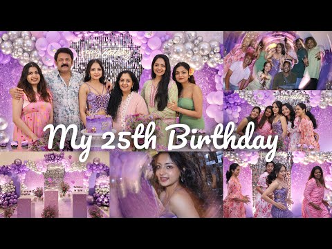 Inside my 25th Birthday Party ✨💜 | Ishaani Krishna.